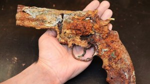 Восстановление пистолета Colt Python 357 Magnum