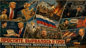 «Простите, вырвалось с Тро!» №456 | Про освобождение Константиновки, поездку Путина к армии