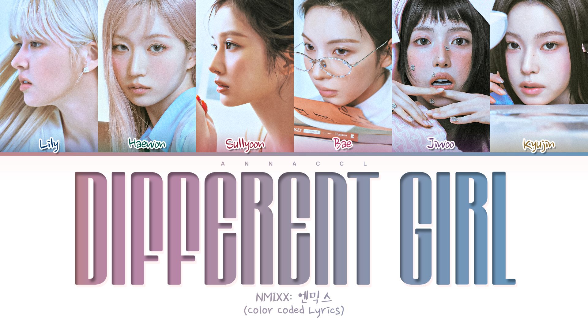 NMIXX Different Girl (Перевод на русский) (Color Coded Lyrics) смотреть онлайн