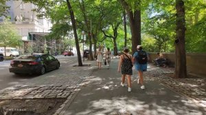 NYC прогулка Таймс-сквер и 7-я авеню Манхэттен огни города  ✨