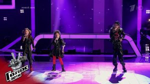 Valeria Bochenkova, Anna Yurkevich and Polina Danilchenko «Pretty Fly» | The Voice.Kids 8 | Battles