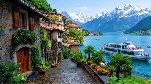 Швейцария 🇨🇭 Расслабляющая прогулка по самым красивым швейцарским деревням | смотреть онлайн
