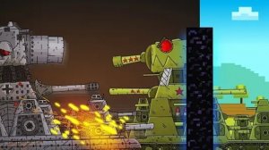 КВ-44 VS КАРЛА-44 | Легендарная битва! Мультики про танки