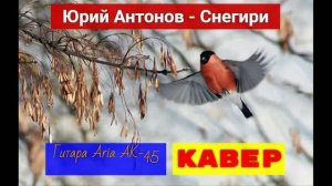 Юрий Антонов - Снегири _ КАВЕР _ Гитара  Aria AK-45 _ 15.05.2026