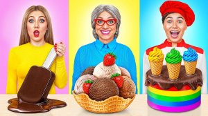 Кулинарный Челлендж# Я против Бабушки # Сумасшедшие Кулинарные Идеи от Candy DO