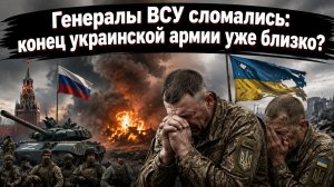 Шах и мат для «мясника»: почему Европа боится мира, а генералы ВСУ теряют волю к борьбе