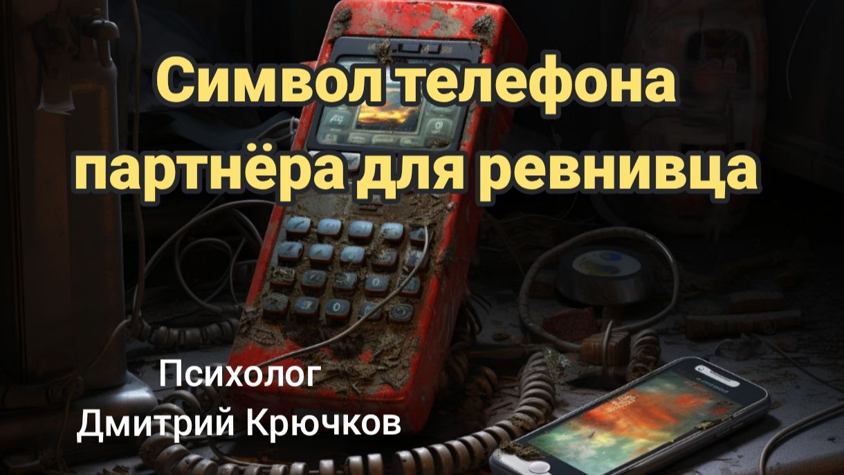 Символ телефона партнёра для ревнивца