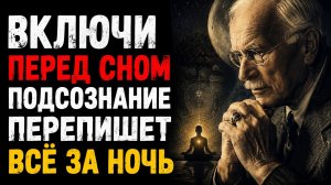ВКЛЮЧИ ПЕРЕД СНОМ — ПОДСОЗНАНИЕ ПЕРЕПИШЕТ ВСЁ ЗА НОЧЬ | ЮНГ