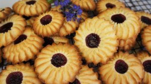 РЕЦЕПТ БАКИНСКОГО ПЕСОЧНОГО ПЕЧЕНЬЯ «КУРАБЬЕ» | НЕЖНОЕ ПЕЧЕНЬЕ С ДЖЕМОМ