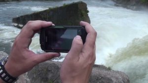 Краш-тест водонепроницаемого и ударопрочного китайского телефона