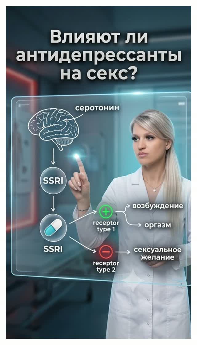 Влияют ли антидепрессанты на секс?