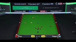 Снукер..Чжао Синьтун - Джон Хиггинс. Tour Championchip. 1/2 финала