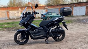 TEZZA 07 красивый Китайский скутер с заводскими косяками!
