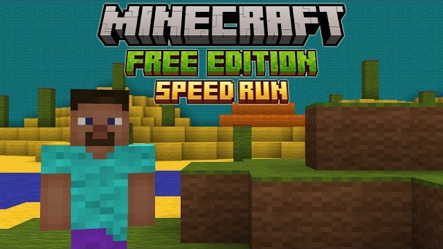 Скоростной запуск Minecraft Free Edition [01.19] [WR] смотреть онлайн