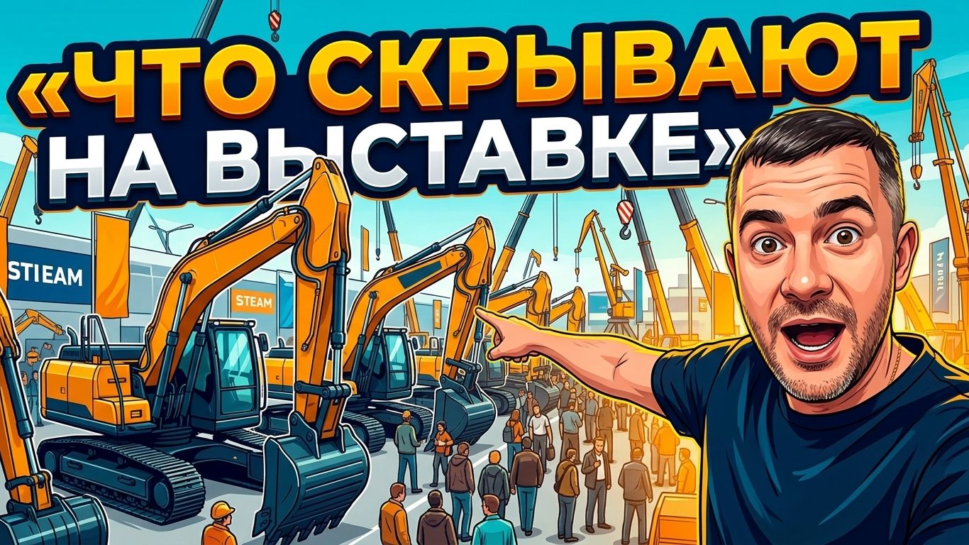 Вольво под другим именем и "своя" сборка: правда о выставке техники #спецтехника #выставкатехники смотреть онлайн