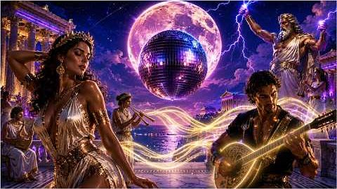 DISCO OF THE GODS _ Olympus Night (Italo _ Nu-Disco Club Anthem) - ANGEL BOY