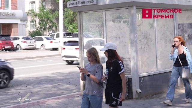 Томск не покидает жара