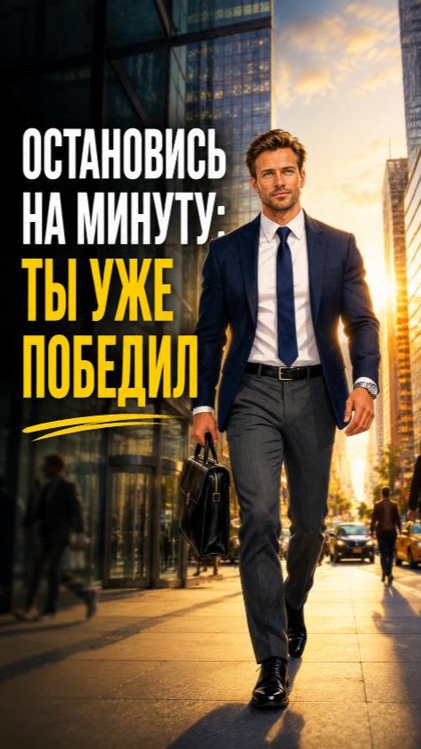 Остановись на минуту Ты уже победил