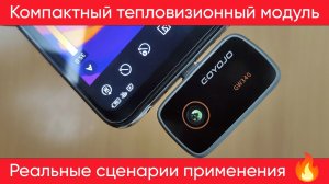 Обзор тепловизионного модуля GOYOJO GW340 | Тесты, возможности, применение