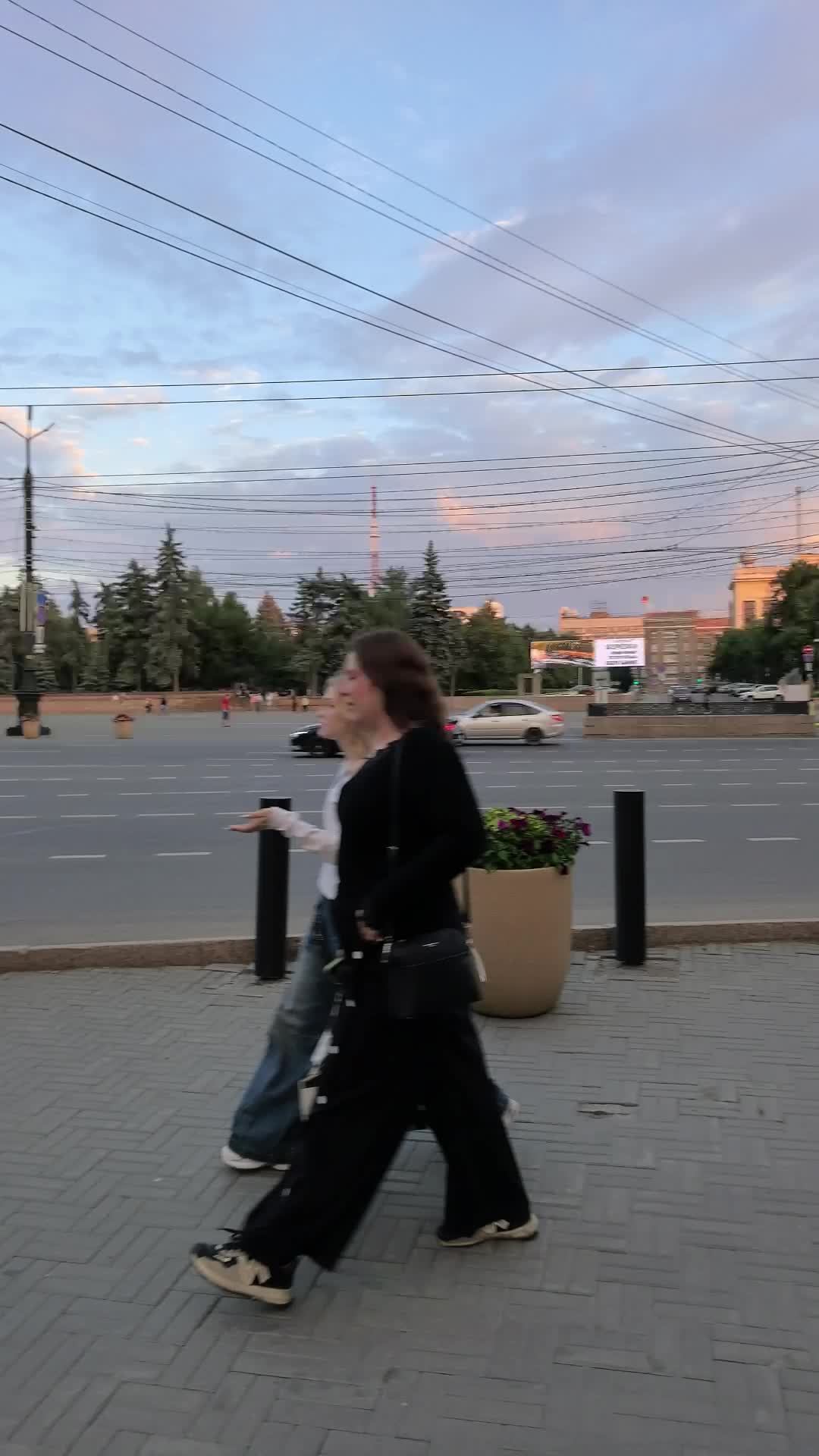 Вечерняя прогулка по городу. Кировка в Челябинске