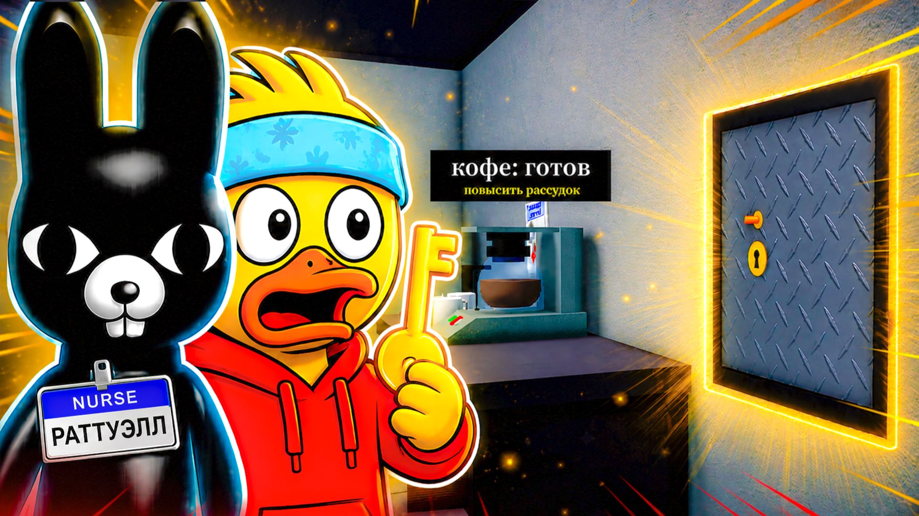 ЧТО СКРЫВАЕТ МЫШОНОК РАТТУЭЛ В БОЛЬНИЦЕ С АНОМАЛИЯМИ в roblox!