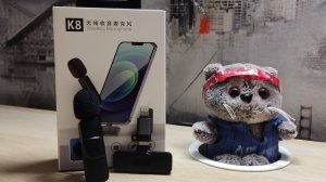 Микрофон петличный~Wireless Microphone K8 Type-c, iPhone.