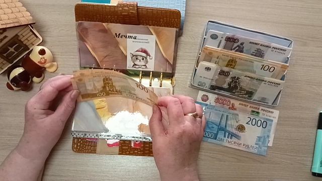 Двойное видео/ распределение денег по конвертам/ 18 750 + донаты/ 04.07.26