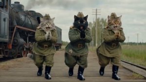 Наплевать, наплевать, надоело воевать - Коты жгут 😻😻😻