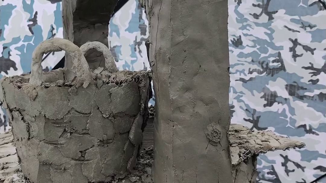 изготовление колодца из  арт бетона на  даче мастер Дмитрий Вдовин