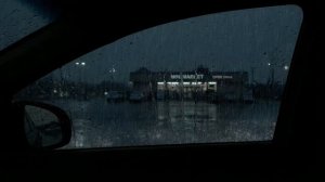 ШУМ ДОЖДЯ В МАШИНЕ НОЧЬЮ ДЛЯ БЫСТРОГО ЗАСЫПАНИЯ 🌧️