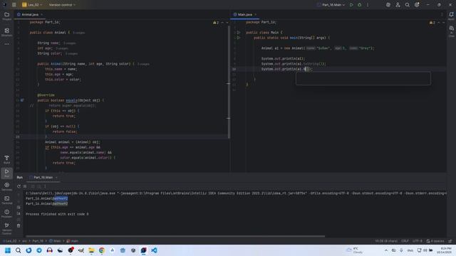 JAVA Урок 16_03. Методы toString и hashCode. смотреть онлайн