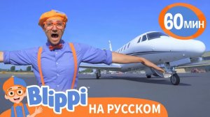 Песня про Самолеты _ Обучающие песни для детей _ Blippi Russian