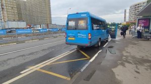 Маршрутка Mercedes Benz Спринтер борт 192820 маршрут 1358