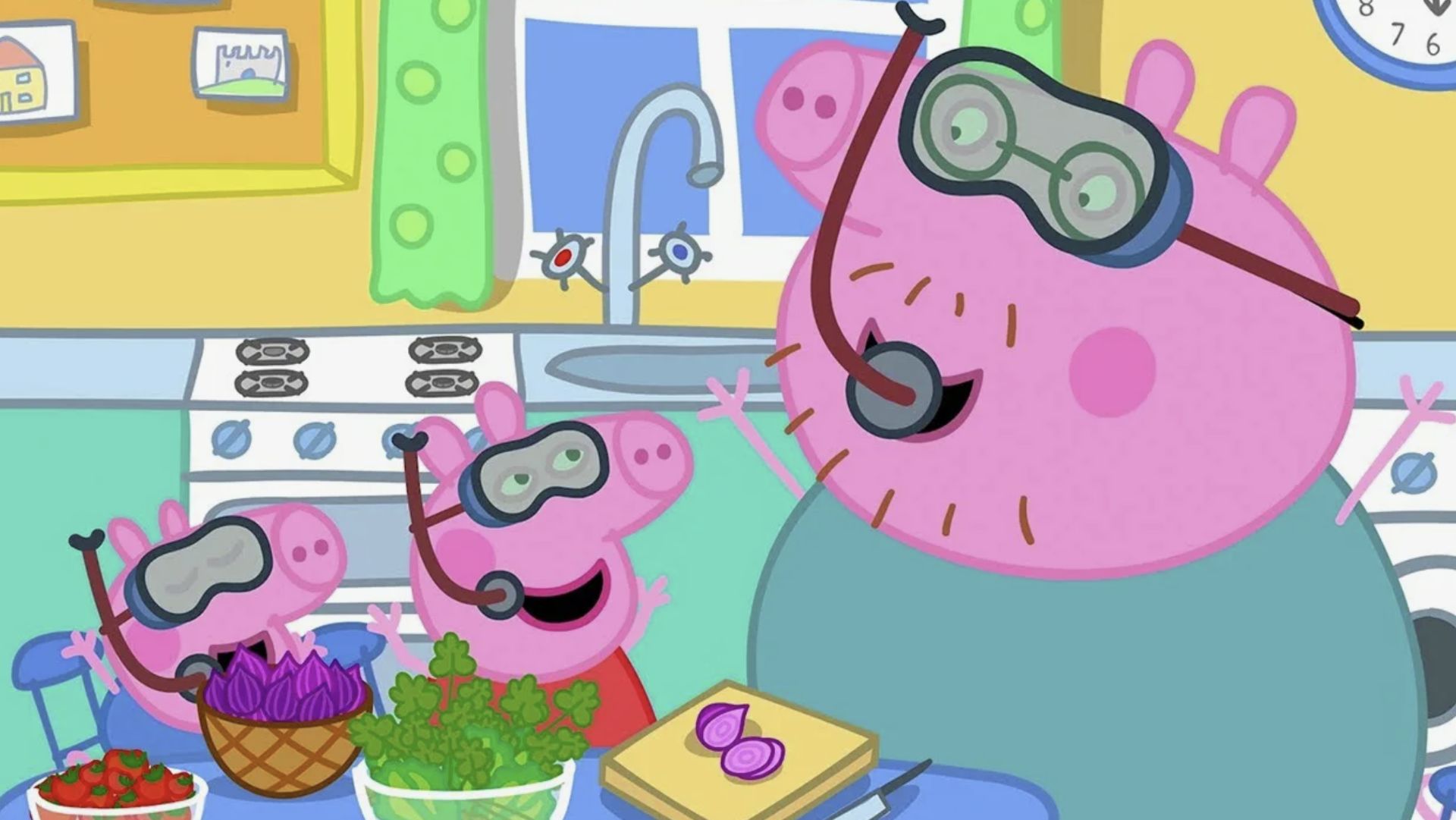 СВИНКА ПЕППА ИГРАЕТ С ДРУЗЬЯМИ - СОБИРАЕМ ПАЗЛЫ PEPPA PIG смотреть онлайн