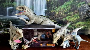 Моя коллекция фигурок Индоминусов рекс #динозавр #jurassicworld #mattel #indominusrex #dinosaur