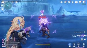 Genshin Impact 7.0: демонстрация механик электро стрелкового оружия на противнике