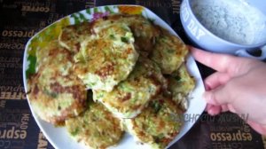 Драники с картофелем и кабачком с соусом цацики - ВКУСНО и ПРОСТО! Почему мои драники не темнеют