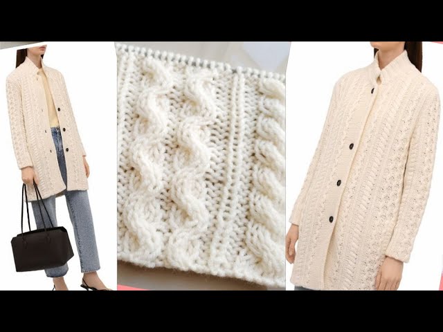ВЯЖЕМ БРЕНДОВЫЙ КАРДИГАН ОТ KITON