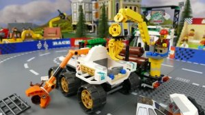 Лего Экскаватор и Бульдозер 🚜⚡ Видео детям