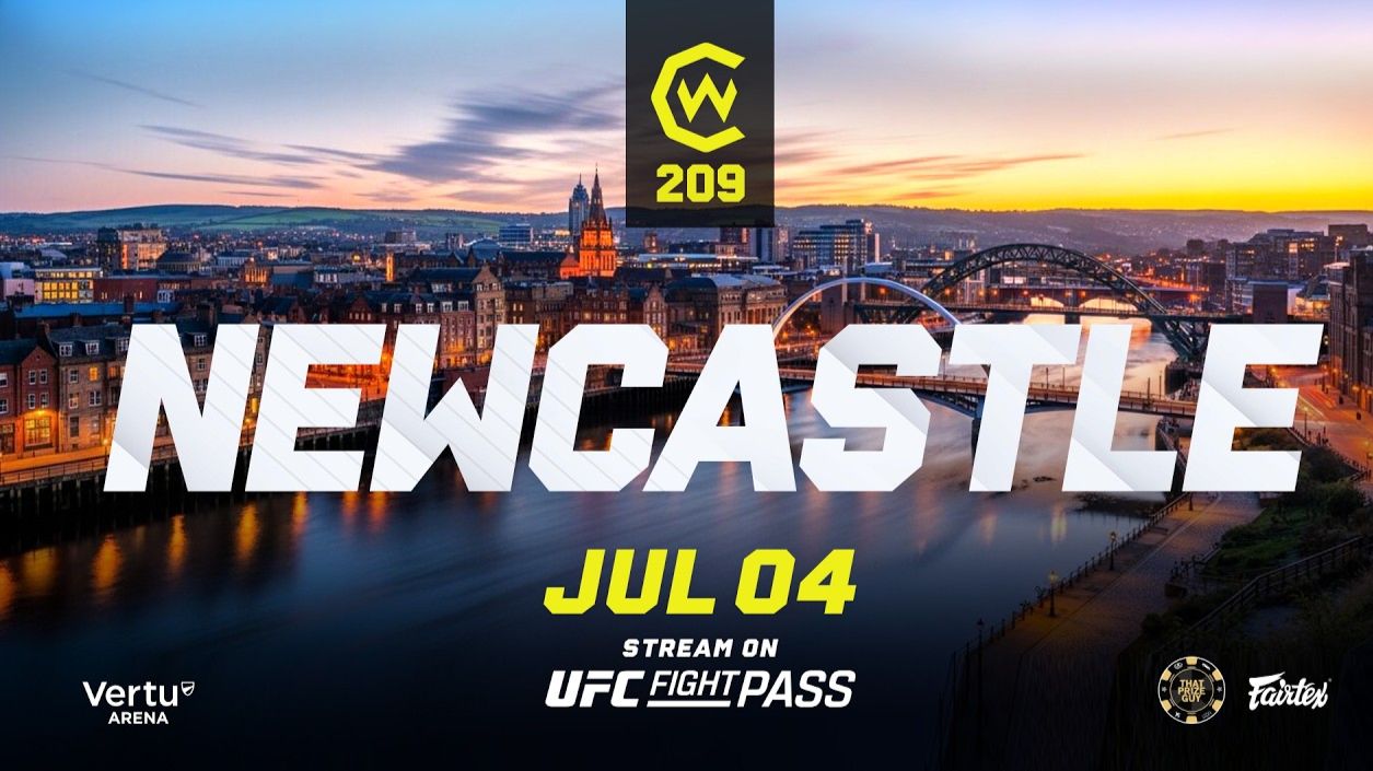 Cage Warriors 209. Ньюкасл Прямая трансляция смотреть онлайн