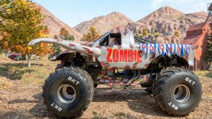 Монстр Трак Зомби видео. Трюки смотреть. Monster Jam Showdown
