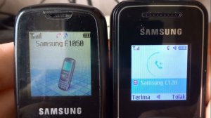 Incoming & Outgoing call at the Same Time Samsung C120 +E1050