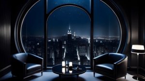 A Quiet Night Above the City ｜ Late Night Jazz