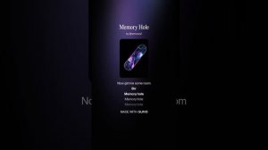 Memory Hole - Красивая атмосферная электронная музыка 2026