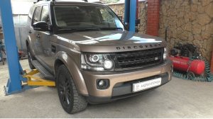 Замена сайлентблоков передних нижних рычагов на Land Rover Discovery 4 3,0 Ленд Ровер Дискавери 4 20
