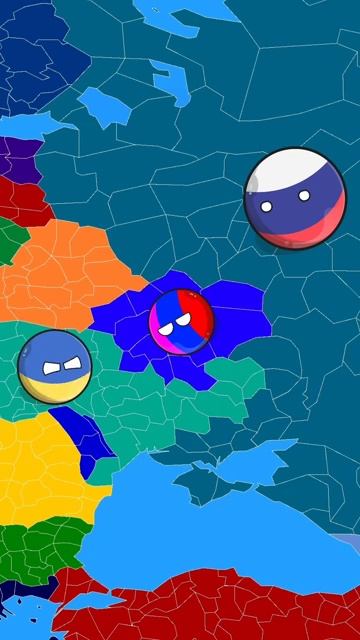 Знакомство с новой страной | Безумный мир - 2 серия #countryballs #анимации смотреть онлайн