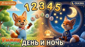 🦊 Сборник для засыпания: День Рыжика 🌙 Песенка + Сказка | Учимся считать