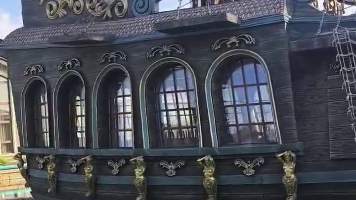 беседка на  даче  в  виде корабля.из  арт бетона мастер Юра Спиридонов