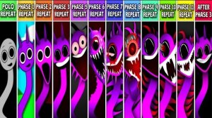Спрунки, Но Поло И Фаза 1, 2, 4, 5, 6, 7, 8, 9, 11 ПОВТОРИТЬ после Фазы 3
