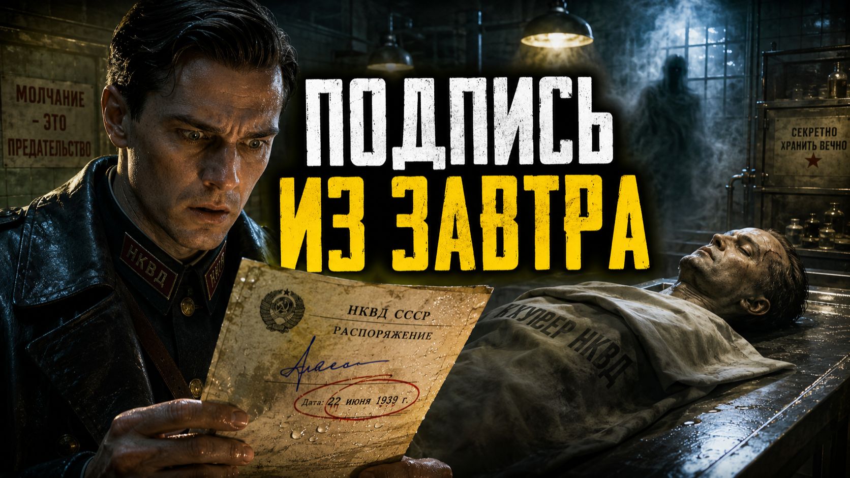 В желудке мертвого курьера НКВД нашли документ с моей подписью и датой на завтра! Мистика смотреть онлайн